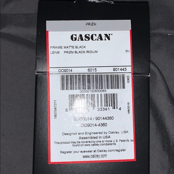 OAKLEY BLACK SUNGLASSES - Picture 5 of 7